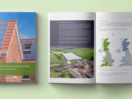 Community Energy | Report Design and Infographics